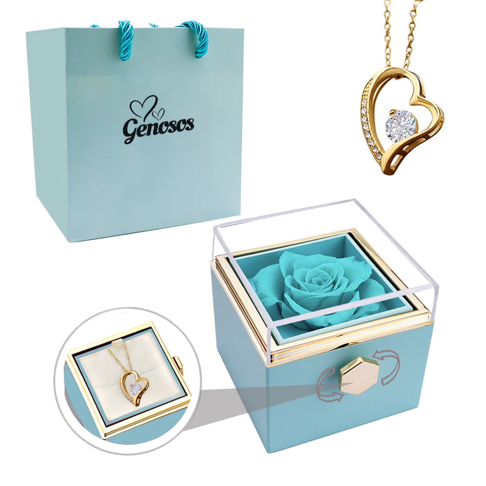 Collana Amore Eterno + Rosa Eterna